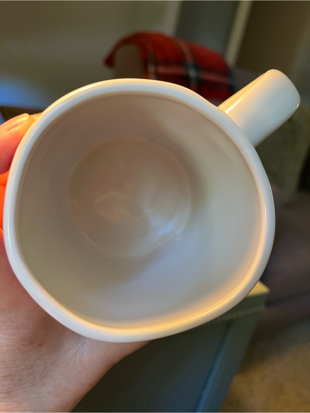 Rae Dunn White "DOG MOM" Ceramic Mug - Picture 3 of 4